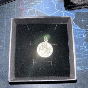 Chrome Hearts “F* You” Saint Benedict Silver Pendant